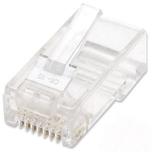 Intellinet 502344 Conector Rj-45 Transparente 502344