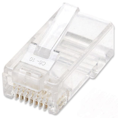 30768 - Intellinet 502344 conector RJ-45 Transparente
