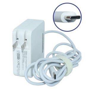 Adaptador De Corriente Generico Usbc-65W, Blanco Usbc-65W