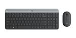 31936 - Logitech Slim Wireless Combo MK470 teclado RF inalámbrico Blanco