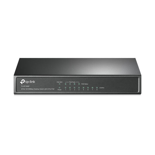 31975 - TP-LINK TL-SF1008P switch No administrado Fast Ethernet (10/100) Energía sobre Ethernet (PoE) Oliva