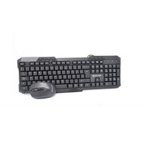 Kit Teclado Y Mouse Naceb Technology Na-618, Estándar, Negro Na-618