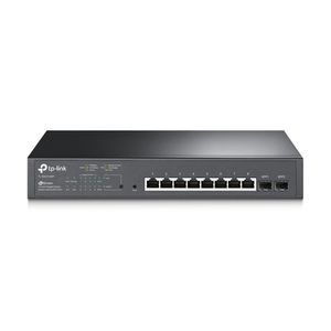 Switch Tp-Link Tl-Sg2210Mp, Administrable Omada Poe De 8 Puertos 10/100/1000 Mbps 802.3At / Af Poe+ Y 2 Gigabit Sfp Tl-Sg2210Mp
