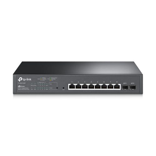 31939 - TP-LINK TL-SG2210MP switch Gigabit Ethernet (10/100/1000) Energía sobre Ethernet (PoE) Negro