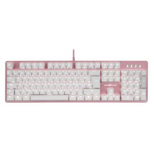 Teclado Mecánico Game Factor Kbg400-Pk-Rd, Switch Rojo Kbg400-Pk-Rd