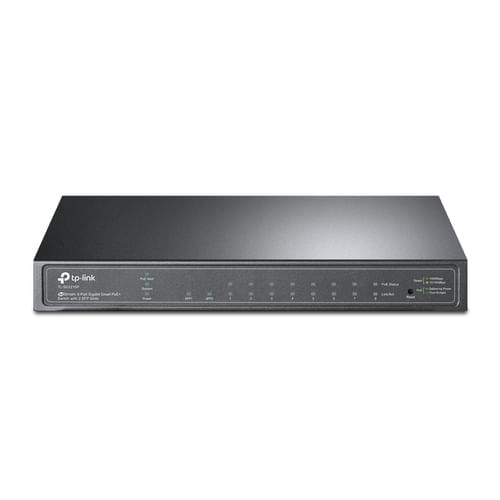 32177 - TP-LINK TL-SG2210P switch Gestionado L2/L4 Gigabit Ethernet (10/100/1000) Energía sobre Ethernet (PoE) Negro