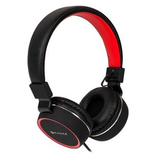 Diadema Naceb Technology Na-0310R, Rojo, 3.5 Mm, 1.2 M, 110 Db +- 3Db Na-0310R