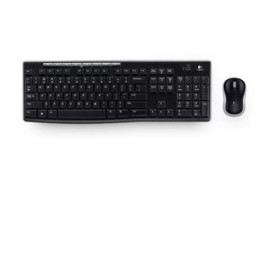 Logitech Mk270 Teclado Rf Inalámbrico Negro 920-004432