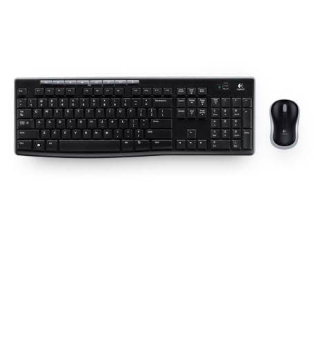 31858 - Logitech MK270 teclado RF inalámbrico Negro