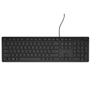 Teclado Dell Kb216 (Inglés), Usb, Negro, Pc/Server, Alámbrico 580-Admt