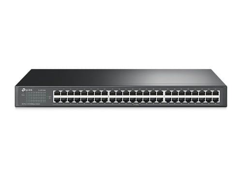 32418 - TP-LINK TL-SF1048 switch No administrado Gigabit Ethernet (10/100/1000) 1U Negro