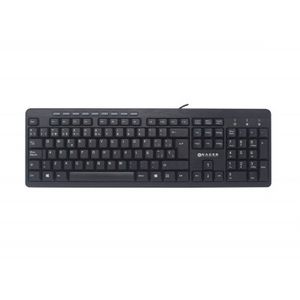 Teclado Multimedia Naceb Technology Na-0109, Estándar, Negro, Alámbrico Na-0109