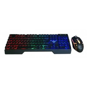 Kit Teclado Y Mouse Gamer Naceb Fallen (Na-0951), Retroiluminado, Teclado Y Mouse Na-0951