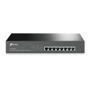 Switch Poe Administrable Tp-Link Tl-Sg1008Mp, Negro, 126W, 8 Puertos Tl-Sg1008Mp
