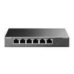 33183 - TP-LINK TL-SF1006P switch Fast Ethernet (10/100) Energía sobre Ethernet (PoE) Negro