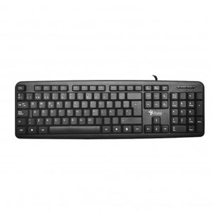 Teclado Alámbrico Stylos Stptec5B, Ergonómico, Negro, Alámbrico Stptec5B
