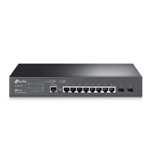 33189 - TP-LINK TL-SG3210 switch Gestionado L2 Gigabit Ethernet (10/100/1000) Negro