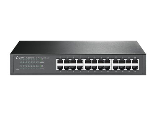 33358 - TP-LINK TL-SG1024D switch No administrado Gigabit Ethernet (10/100/1000) Gris
