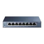 33208 - TP-LINK TL-SG108 switch No administrado L2 Gigabit Ethernet (10/100/1000) Negro