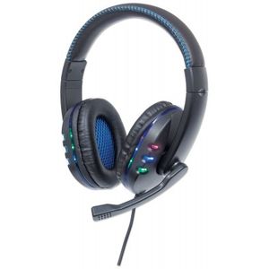 Audifonos Manhattan Con Microfonos Usb Gaming, Pc/Juegos, Negro, Alámbrico, Usb, 1,8 M 176088