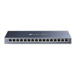 3206 - TP-LINK TL-SG116 switch No administrado Gigabit Ethernet (10/100/1000) Negro