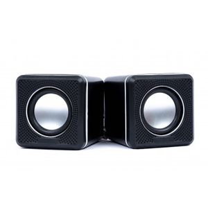 Bocina Naceb Technology Na-082, 2.0, 6 W, Negro, 100 - 20000 Hz Na-082