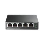 4848 - TP-LINK TL-SF1005LP switch No administrado Fast Ethernet (10/100) Energía sobre Ethernet (PoE) Negro