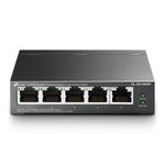 5424 - TP-LINK TL-SG1005P switch No administrado Gigabit Ethernet (10/100/1000) Energía sobre Ethernet (PoE) Negro
