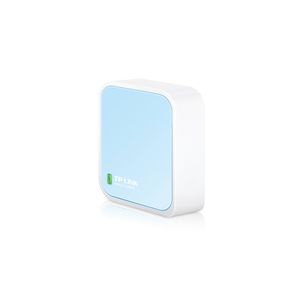 Router Tp-Link, Azul, Color Blanco, 2.4Ghz, 300Mbps Tl-Wr802N