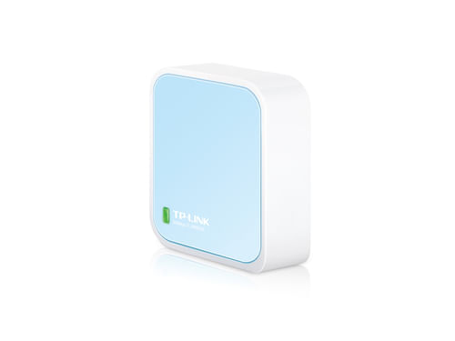 5591 - TP-LINK 300Mbps Wireless N Nano Router router inalámbrico Ethernet rápido Banda única (2,4 GHz) Azul, Blanco
