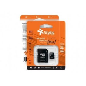 Memoria Micro Sd Stylos Stms161B, 16 Gb Stms161B