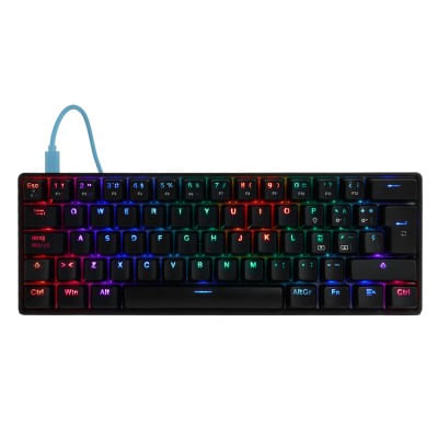 6704 - Teclado Mecánico  GAME FACTOR KBG560-BL