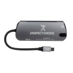 34261 - Hub Perfect Choice USB Tipo C