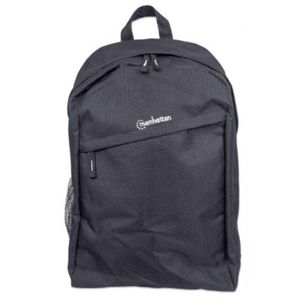 Mochila Manhattan Knappack Ligera Para Laptop 15.6" Color Negro Mncaccac025