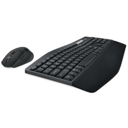 9304 - Kit Teclado y Mouse Logitech Performance MK850 Inalámbrico USB Color Negro