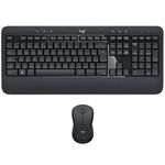34204 - Kit Teclado y Mouse Logitech Advanced MK540 Inalámbrico USB Color Negro