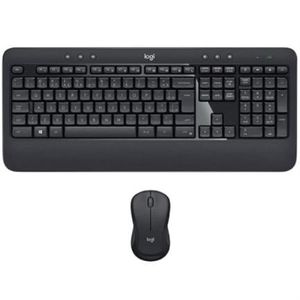 Teclado Y Mouse Logitech Advanced Mk540 Inalámbrico Usb Color Negro Lockitaf008