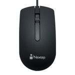 33638 - Mouse Nextep Alámbrico USB 1000 dpi Color Negro