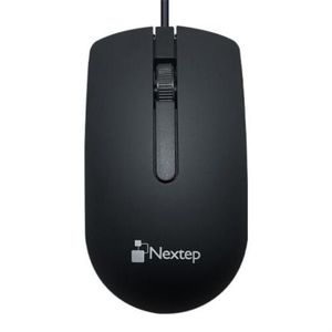 Mouse Nextep Alámbrico Usb 1000 Dpi Color Negro Nxcmosab003