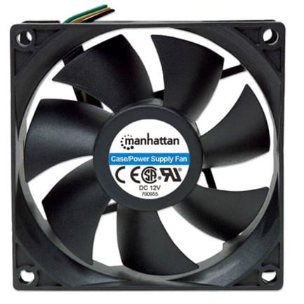 9908 - Ventilador Manhattan 3 Pines PC 80x80x25 mm