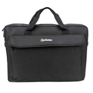 Maletín Manhattan London Para Laptop 17.3" Color Negro Mncaccac028