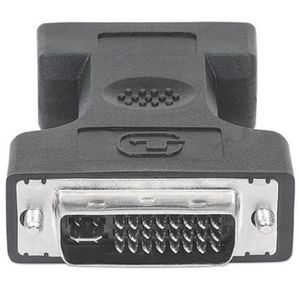 Adaptador Manhattan Dvi-A&D Hd15H 29M Color Negro Mncadaab003