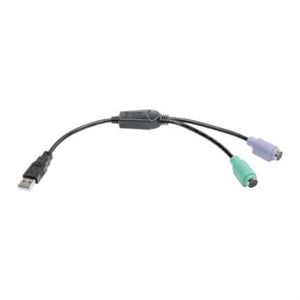 Adaptador Usb Tripp Lite Usb A Ps-2 Teclado Y Mouse (Am A 2X Mini-Din6H) Trvcalab528