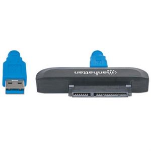 Adaptador Manhattan Usb 3.0 A Hdd Sata 2.5" Super Velocidad Mnccovac004