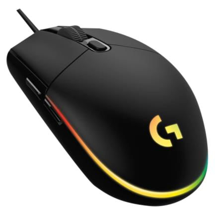 9975 - Mouse Logitech G203 Lightsync Gaming 8000 dpi RGB Color Negro