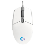 33546 - Mouse Logitech G203 Lightsync Gaming 8000 dpi RGB Color Blanco
