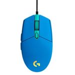 33651 - Mouse Logitech G203 LIGHTSYNC Gaming 8000 dpi 6 Botones Color Azul