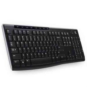 Teclado Logitech K270 Inalambrico Usb 2.0 Negro Loctecab015