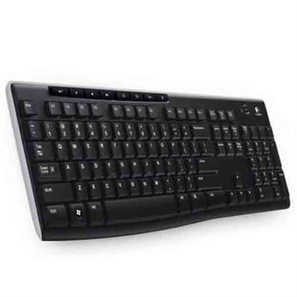 10015 - TECLADO LOGITECH K270 INALaMBRICO USB 2 0 NEGRO