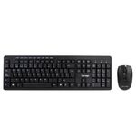33992 - Kit Teclado y Mouse Vorago KM-304 Inalámbrico Multimedia USB Color Negro